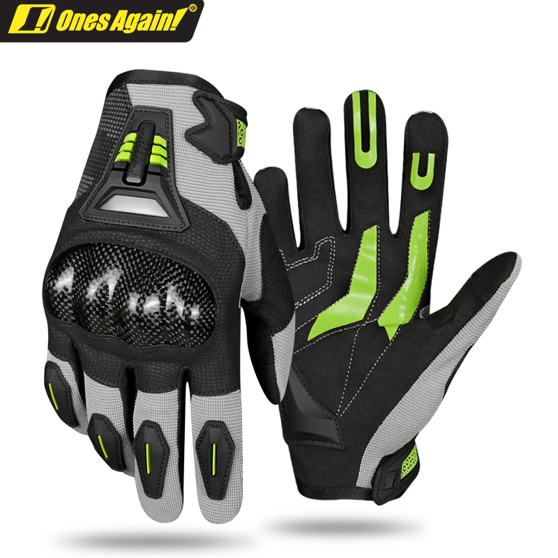 MG07CF Guantes de ciclismo informales de fibra de carbono para viajeros, antideslizantes y resistentes al desgaste, Lightning Demon Armor