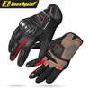 Guantes de ventilación de verano para montar a caballo protegidos con fibra de carbono MG08 The Devil Shadow