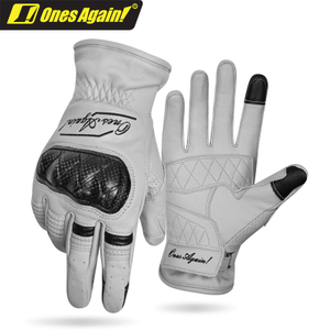 MG18 Guantes de ocio para desplazamientos de cuero de fibra de carbono vintage Har Ray's Comet