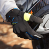 MG12 Guantes transpirables que absorben la humedad para motocicleta de verano Lectura de rebote lento 