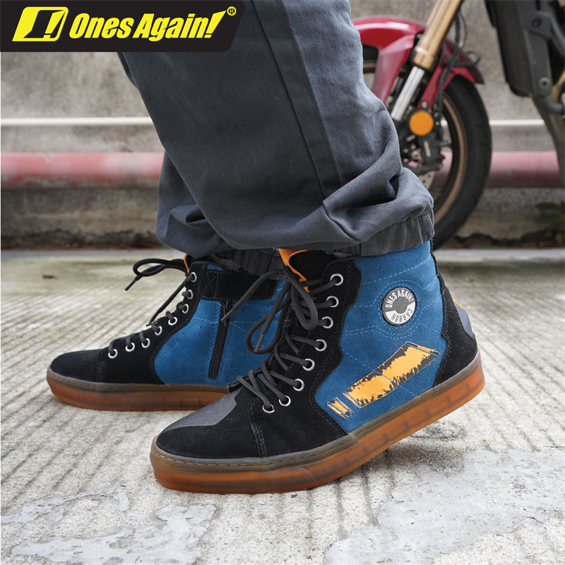 MS08 Botas de ciclismo de goma resistentes al desgaste, informales, antipiel, para ir al trabajo, zapatos de motocicleta