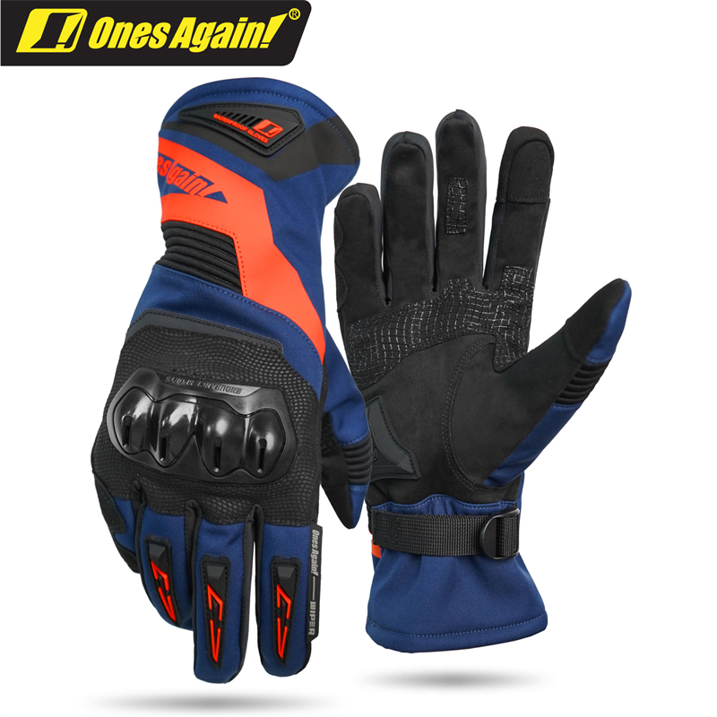 MG22 Ones Guantes de moto impermeables Snowplane Transpirable Cálido y resistente al frío Guantes de ciclismo Regin Armor