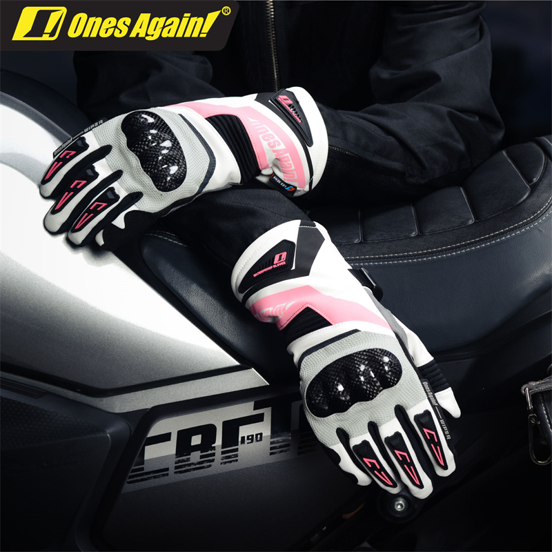 MG22CF Guantes de carretera cálidos e impermeables de fibra de carbono Equipo de motociclismo Regin Armor-CF