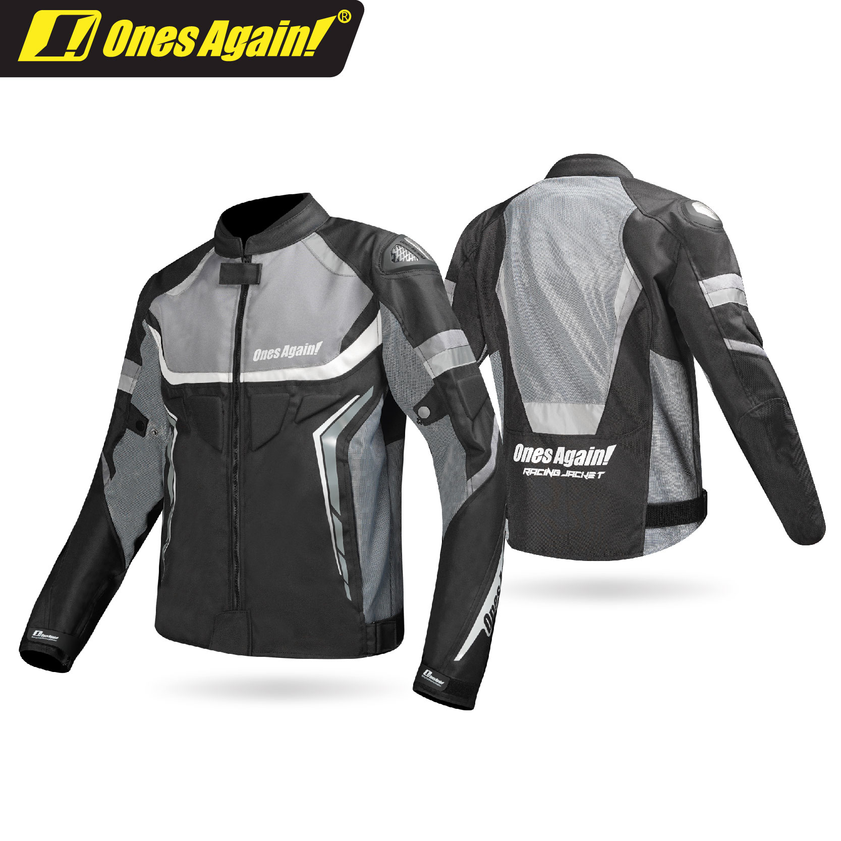 SJ05 Chaqueta de moto para verano Equipo de conducción ventilado y seguro