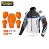 SJ05 Chaqueta de moto para verano Equipo de conducción ventilado y seguro