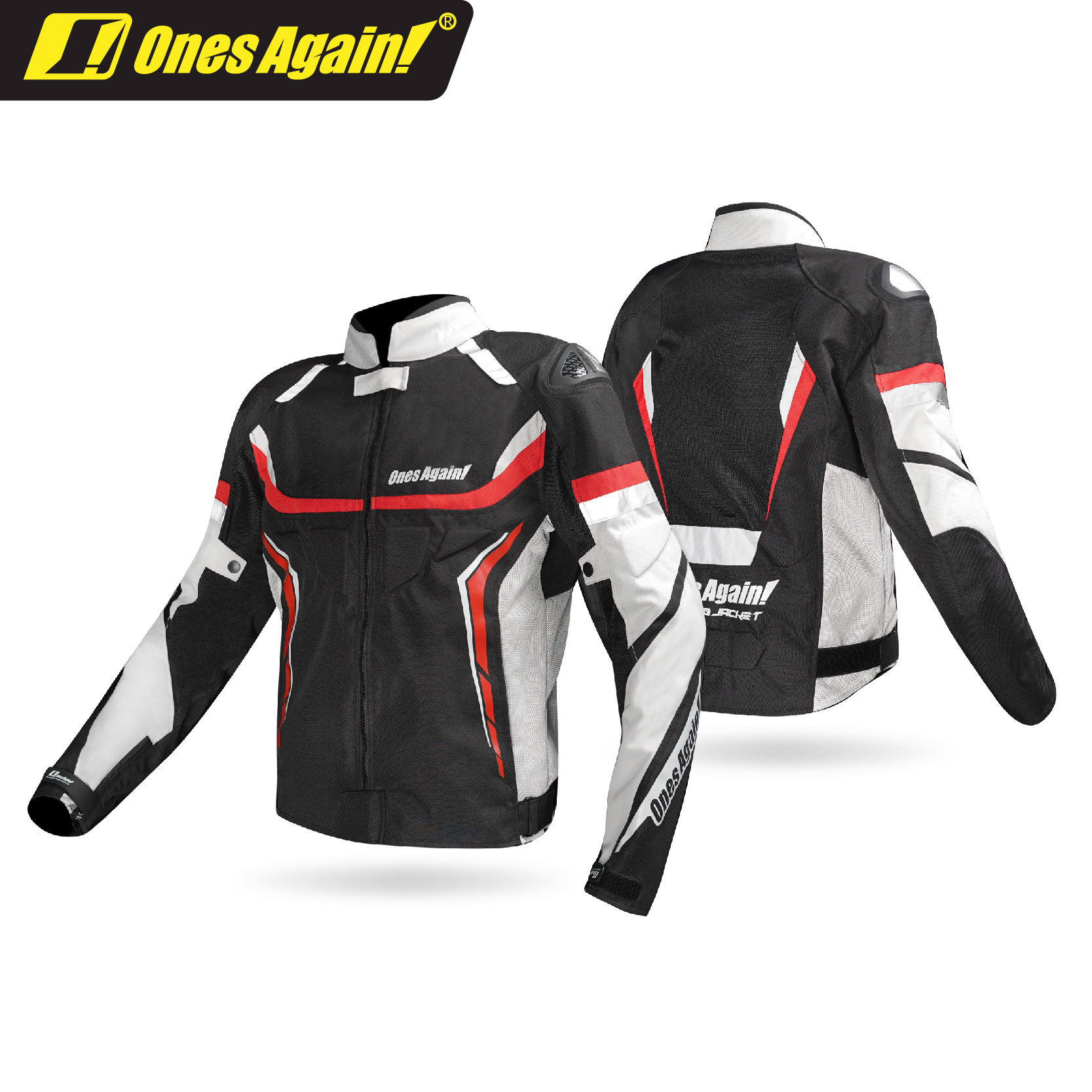 SJ05 Chaqueta de moto para verano Equipo de conducción ventilado y seguro