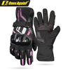 MG21 Guantes de invierno para motocicleta, prácticos guantes impermeables y cálidos anticaídas