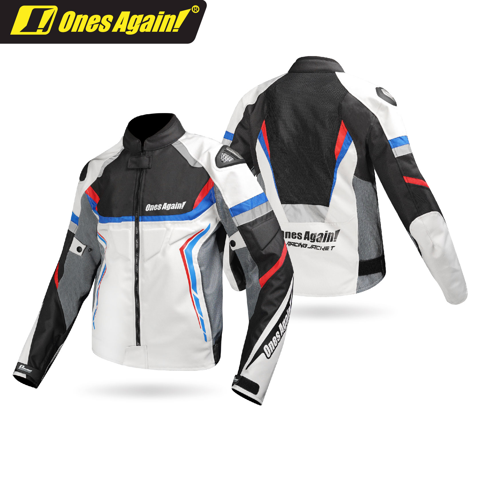 SJ05 Chaqueta de moto para verano Equipo de conducción ventilado y seguro